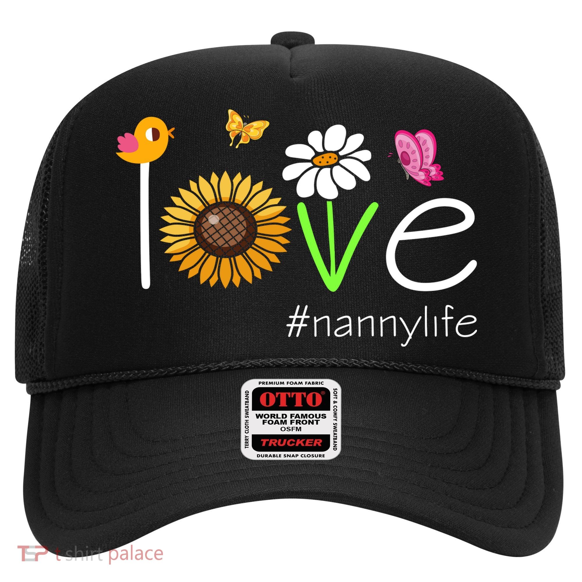 Love Nanny Life Cute Matching Family Hat