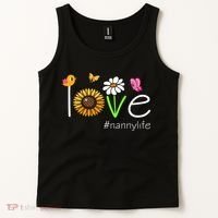 Love Nanny Life Cute Matching Family Tank Top thumb 2
