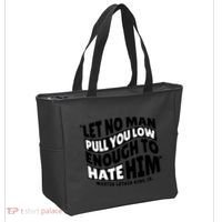 Let No Man Pull You Low Martin Luther King Tote Bag thumb 2