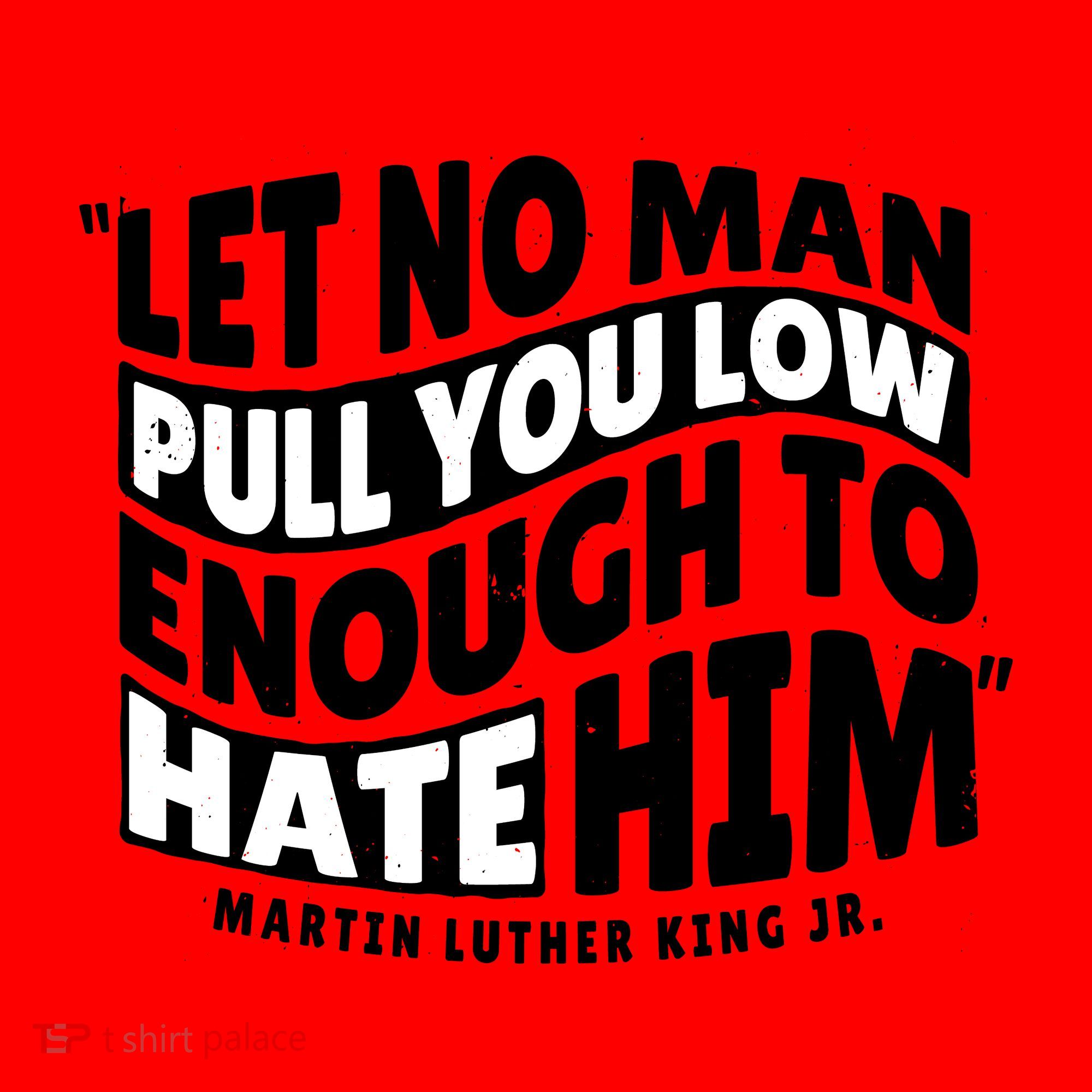 Let No Man Pull You Low Martin Luther King Santa Hat