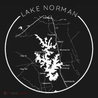 Lake Norman Map Shoreline North Carolina Vacation Charlotte Polo thumb 3