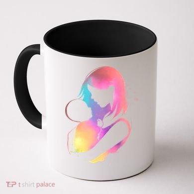 Loving New Mom Cute Gift Colorful Coffee Mug
