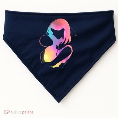 Loving New Mom Cute Gift Colorful USA-Made Doggie Bandana