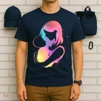 Loving New Mom Cute Gift Colorful T-Shirt thumb 6