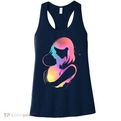 Loving New Mom Cute Gift Colorful Women's Tank Top