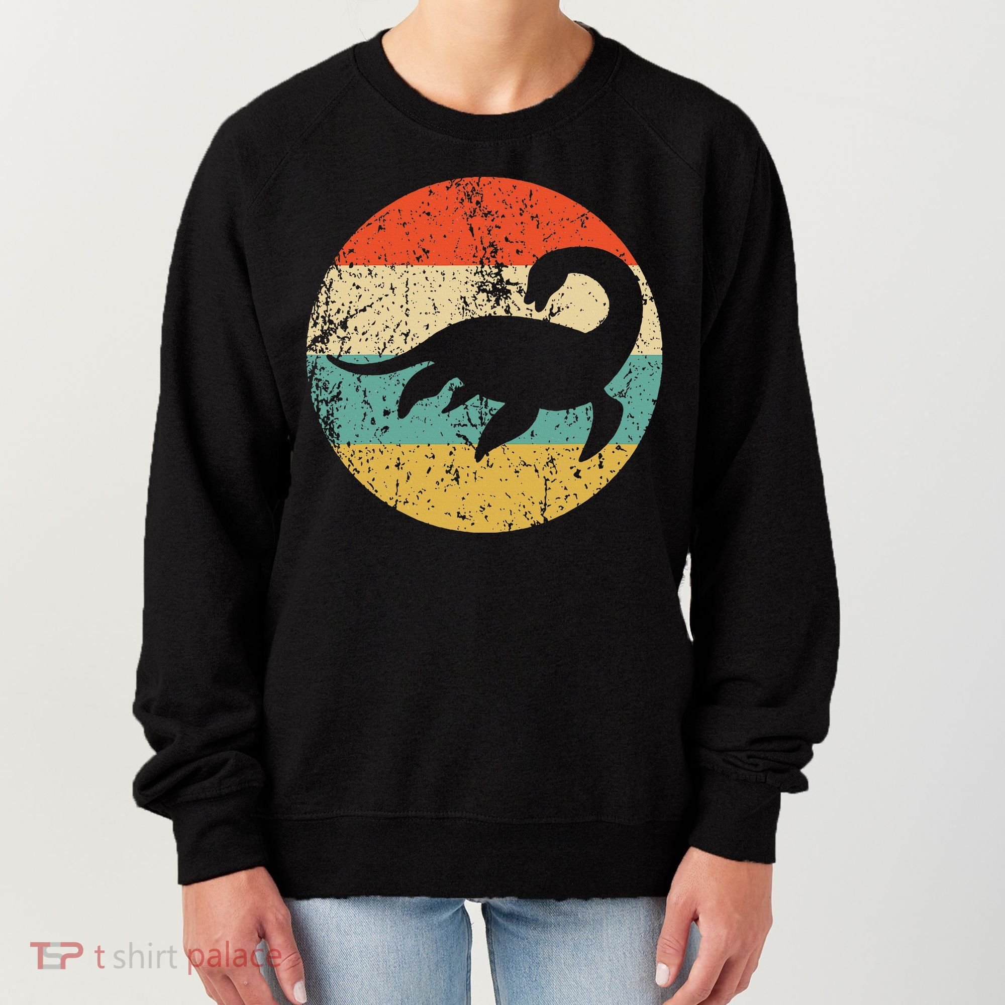 Loch Ness Monster Retro Nessie Women's Sweatshirt