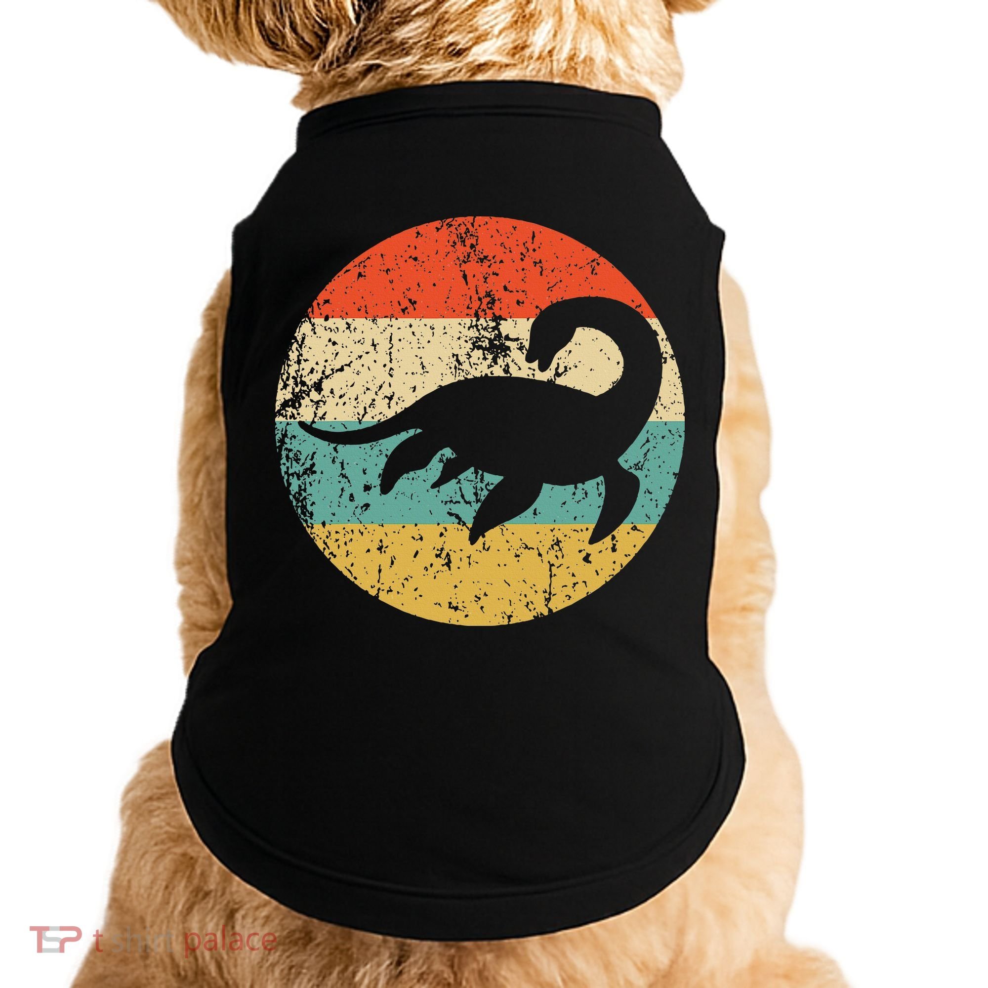 Loch Ness Monster Retro Nessie Doggie Tank