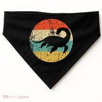Loch Ness Monster Retro Nessie USA-Made Doggie Bandana thumb 0