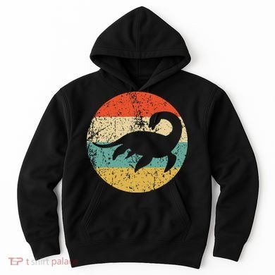 Loch Ness Monster Retro Nessie Hoodie