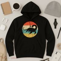 Loch Ness Monster Retro Nessie Hoodie thumb 3
