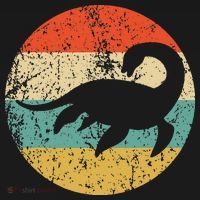 Loch Ness Monster Retro Nessie Long Sleeve Shirt thumb 2