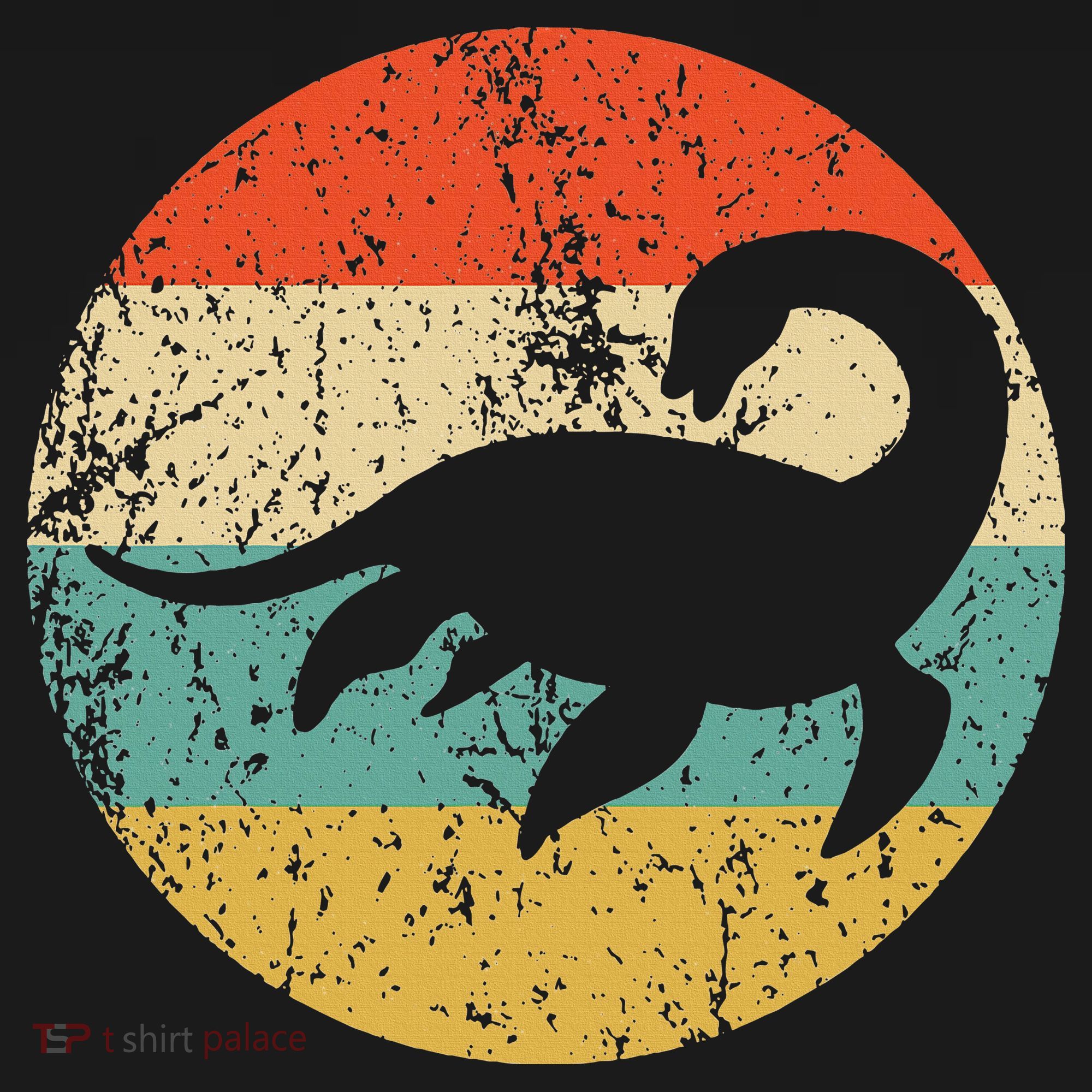 Loch Ness Monster Retro Nessie Apron