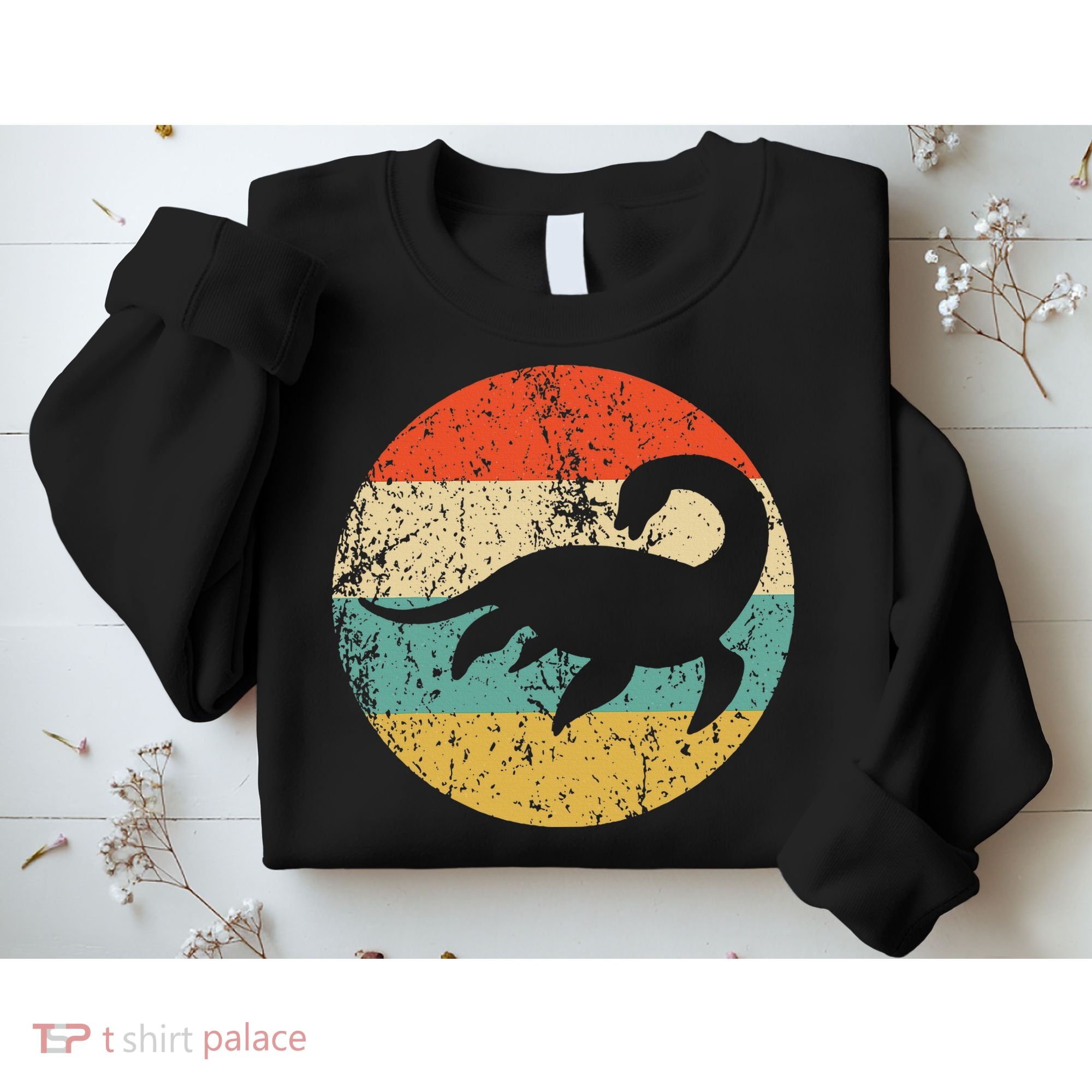 Loch Ness Monster Retro Nessie Sweatshirt