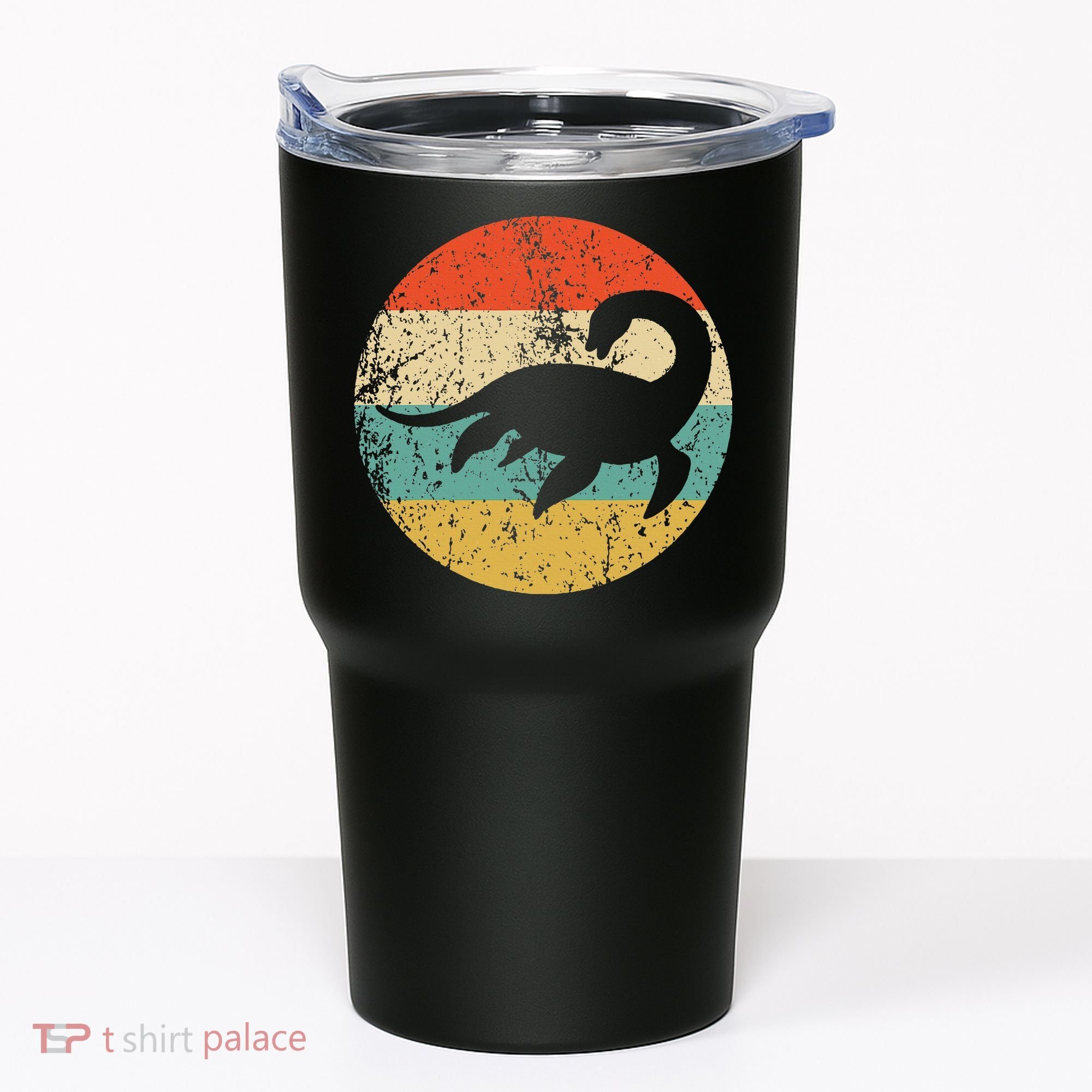 Loch Ness Monster Retro Nessie Tumbler