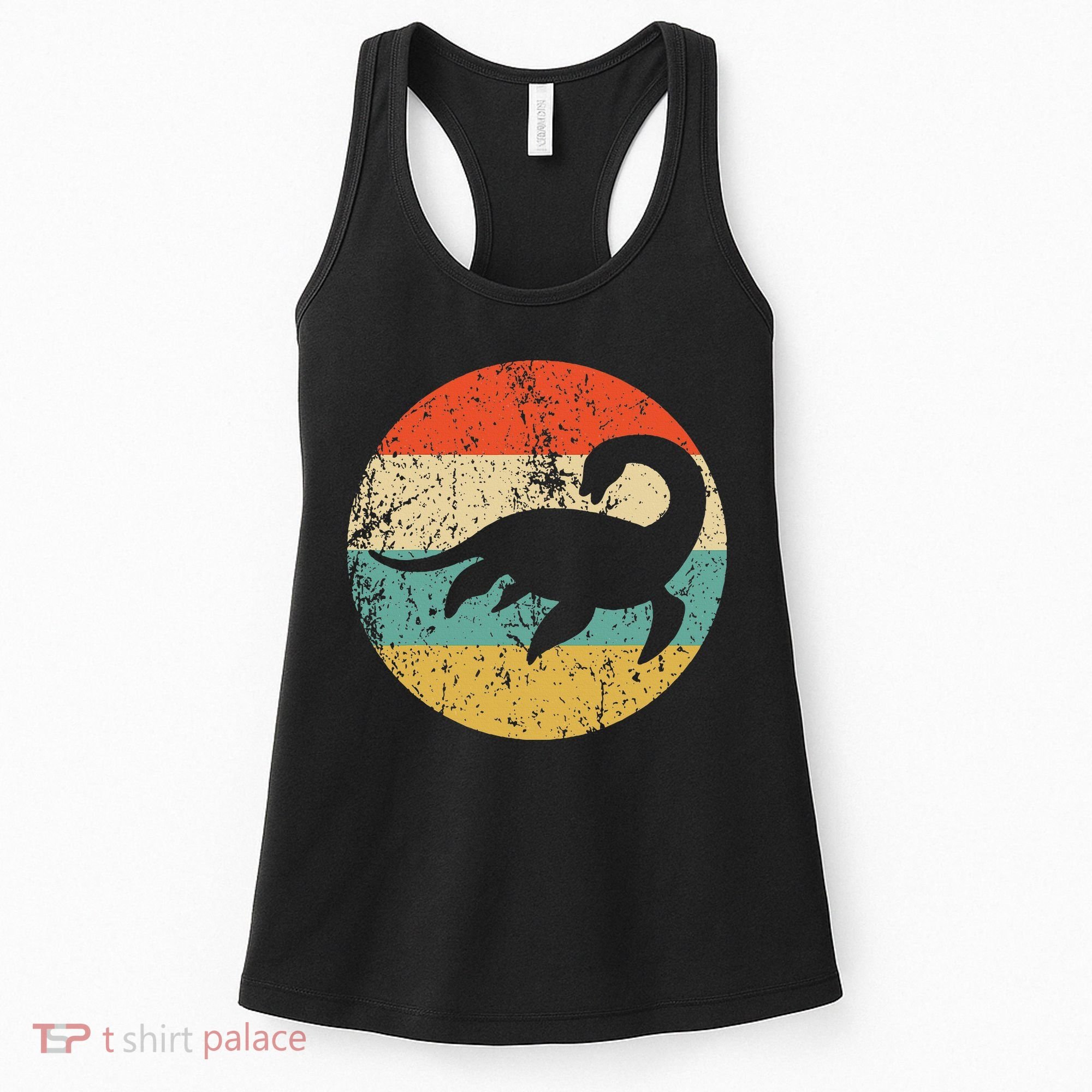 Loch Ness Monster Retro Nessie Women's Tank Top