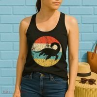 Loch Ness Monster Retro Nessie Women's Tank Top thumb 2