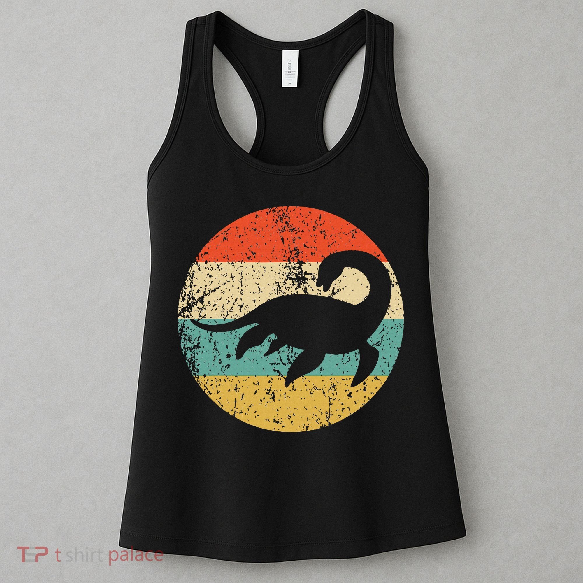 Loch Ness Monster Retro Nessie Women's Tank Top