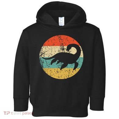 Loch Ness Monster Retro Nessie Toddler Hoodie