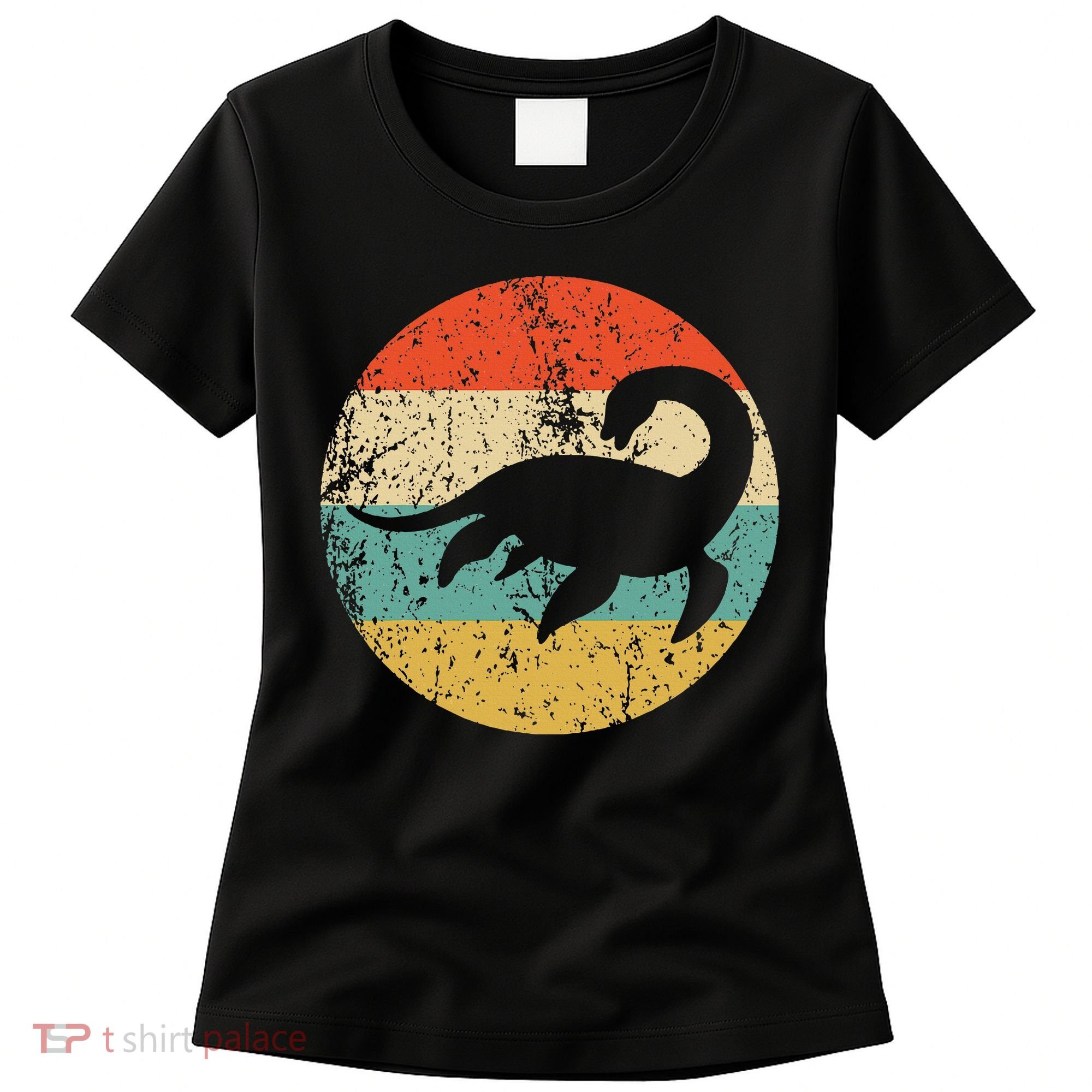 Loch Ness Monster Retro Nessie Women's T-Shirt