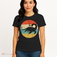 Loch Ness Monster Retro Nessie Women's T-Shirt thumb 4