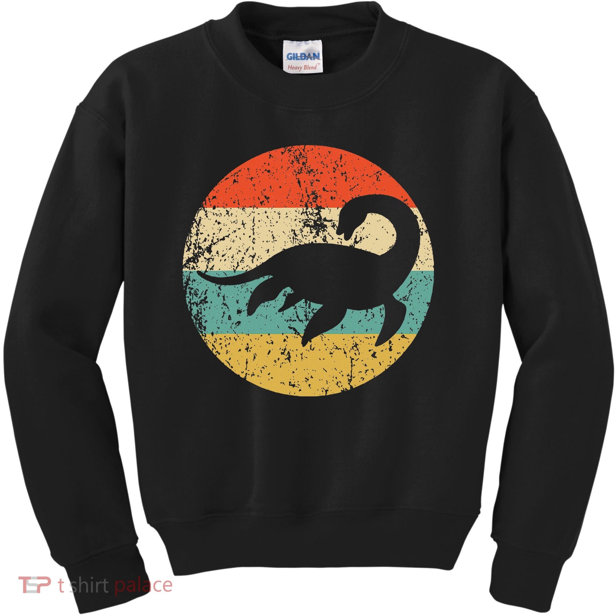 Loch Ness Monster Retro Nessie Kids Sweatshirt
