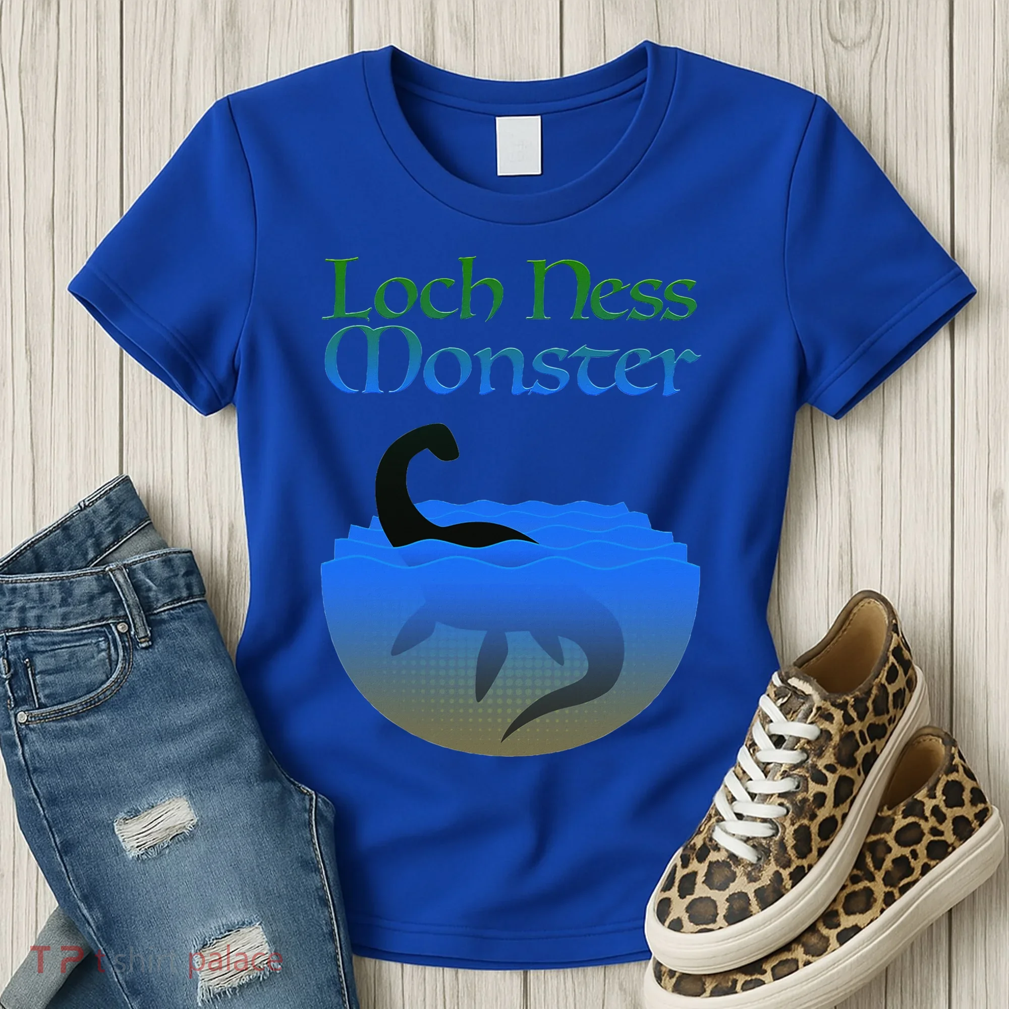 Loch Ness Monster Cryptid Legend Women's T-Shirt