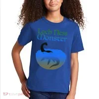 Loch Ness Monster Cryptid Legend Kids T-Shirt thumb 2