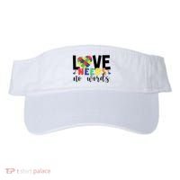 Love Needs No Words Autism Awareness Visor thumb 0