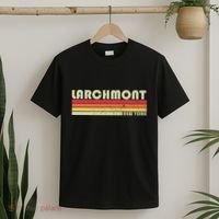 Larchmont Ny New York Funny City Home Roots Gift Retro 80s T-Shirt thumb 2