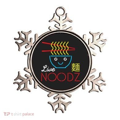 Live Noodz Noods Ramen Noodle Pho Funny Cute Gift Ornament