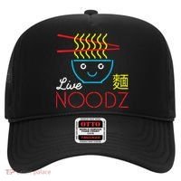 Live Noodz Noods Ramen Noodle Pho Funny Cute Gift Hat thumb 0