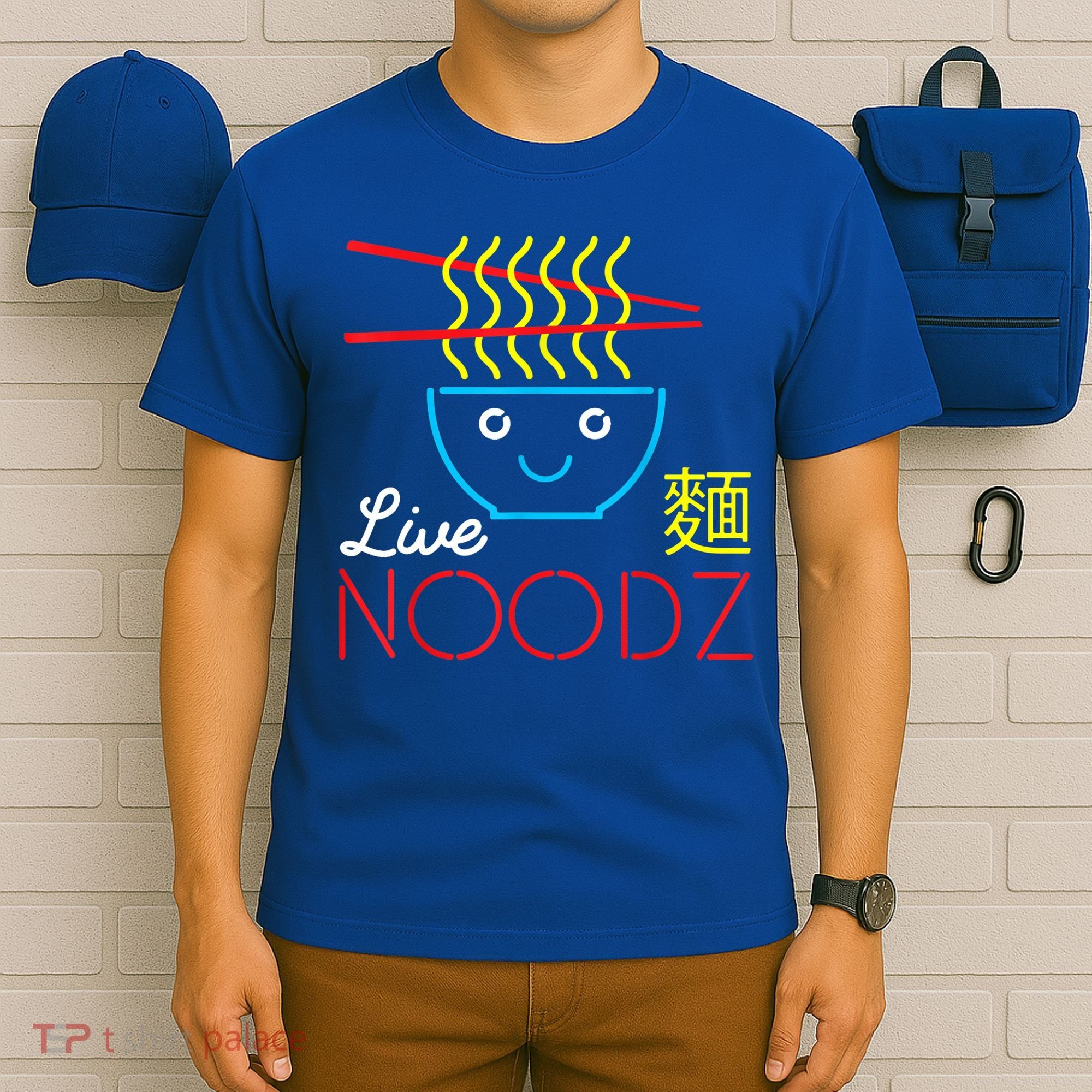 Live Noodz Noods Ramen Noodle Pho Funny Cute Gift T-Shirt