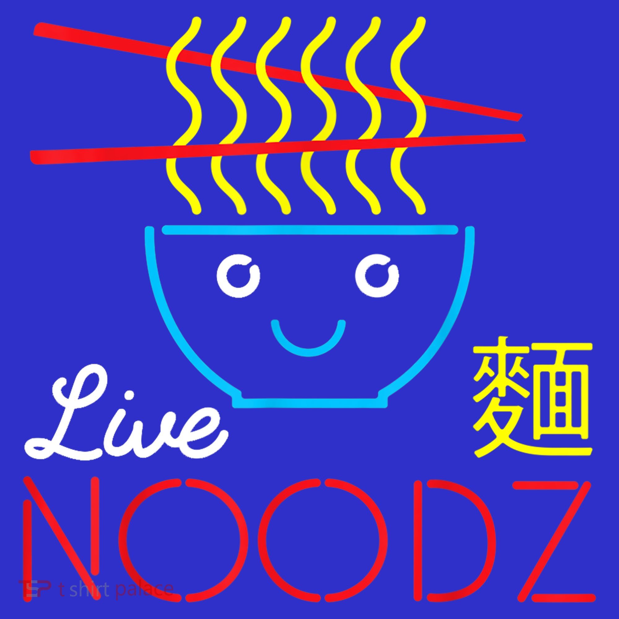 Live Noodz Noods Ramen Noodle Pho Funny Cute Gift Mousepad