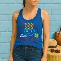 Live Noodz Noods Ramen Noodle Pho Funny Cute Gift Women's Tank Top thumb 2