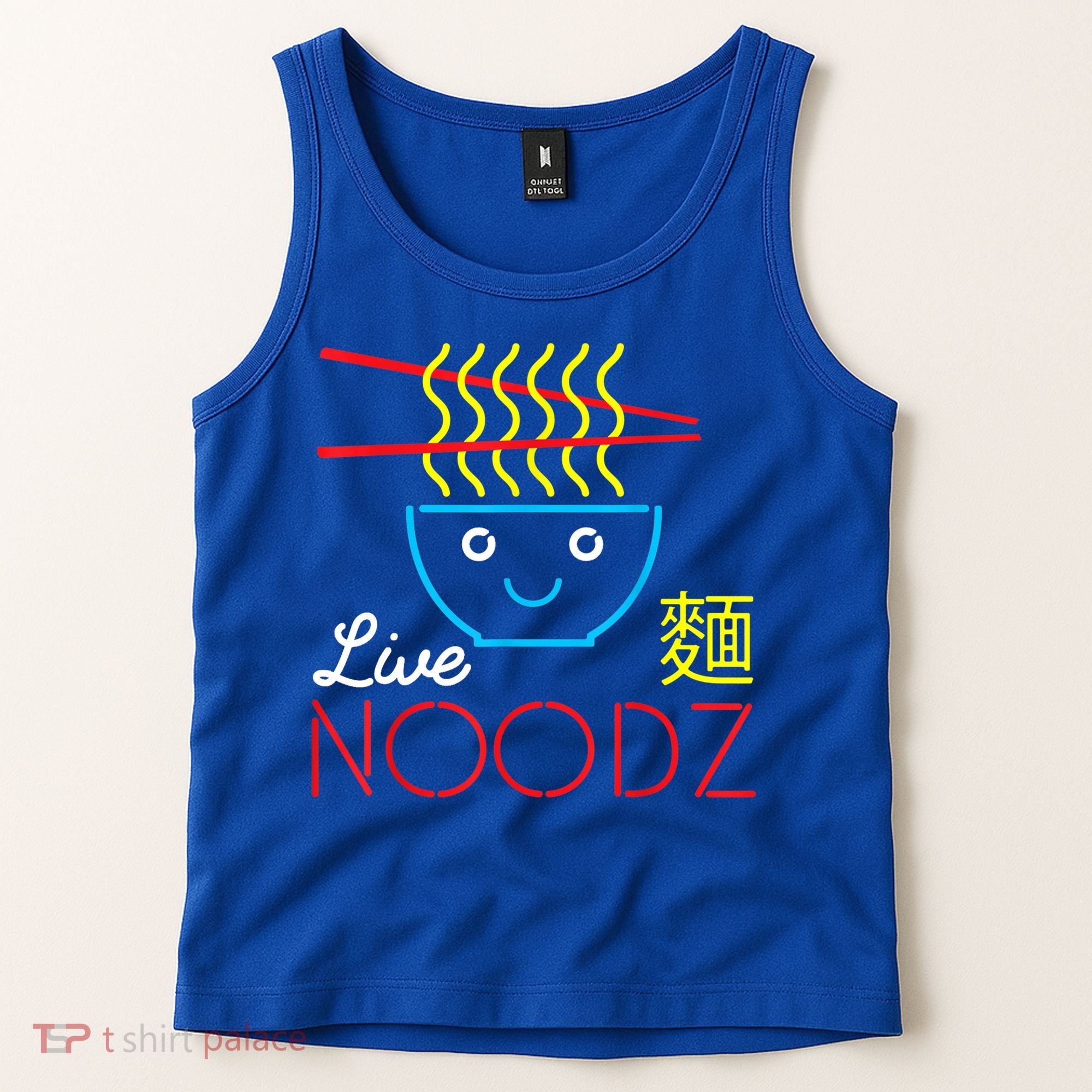 Live Noodz Noods Ramen Noodle Pho Funny Cute Gift Tank Top