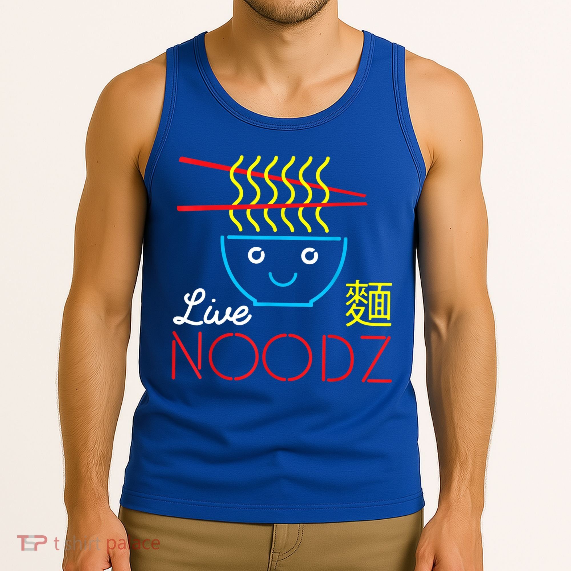 Live Noodz Noods Ramen Noodle Pho Funny Cute Gift Tank Top