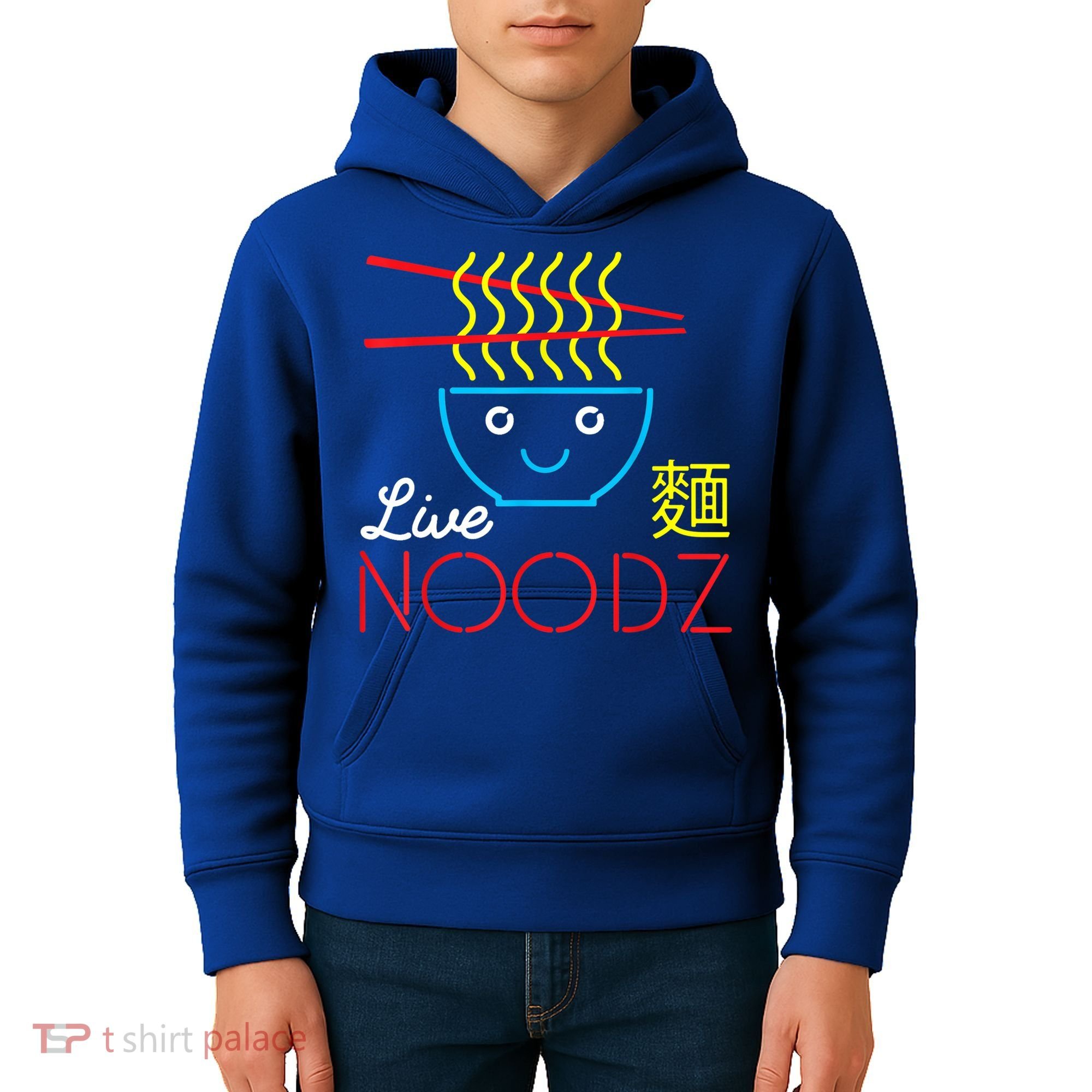 Live Noodz Noods Ramen Noodle Pho Funny Cute Gift Kids Hoodie