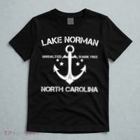 Lake Norman North Carolina Funny Fishing Camping Summer Gift Great Gift T-Shirt thumb 5