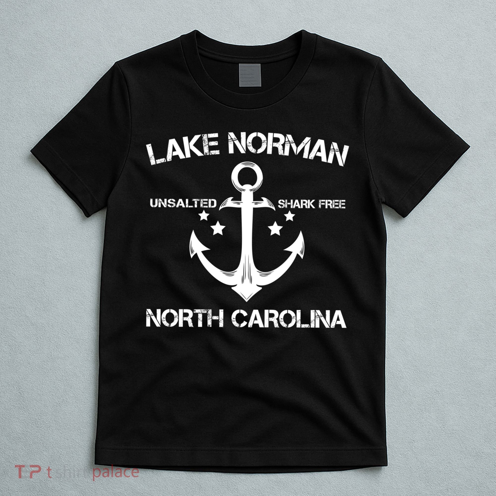 Lake Norman North Carolina Funny Fishing Camping Summer Gift Great Gift T-Shirt