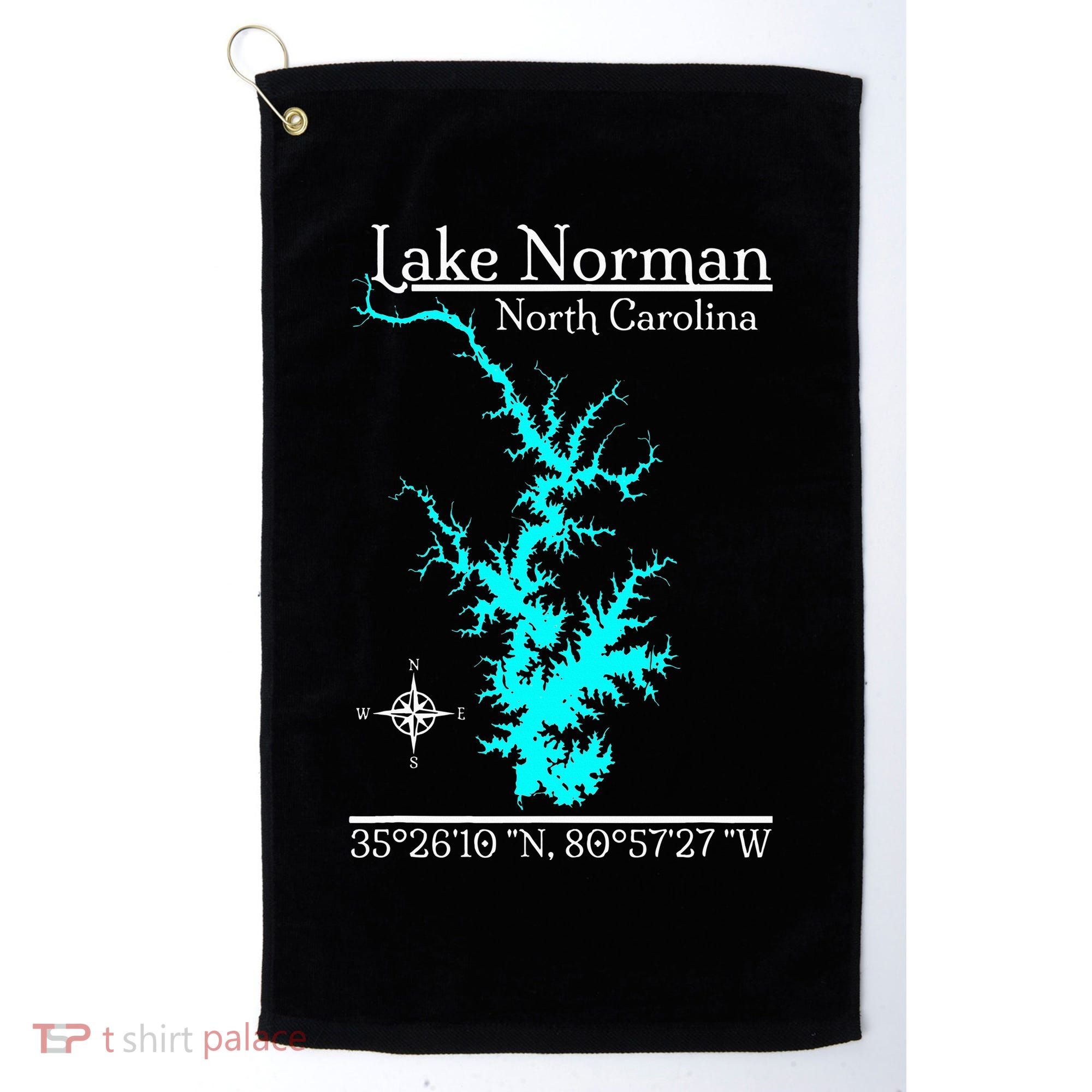 Lake Norman North Carolina Golf Towel