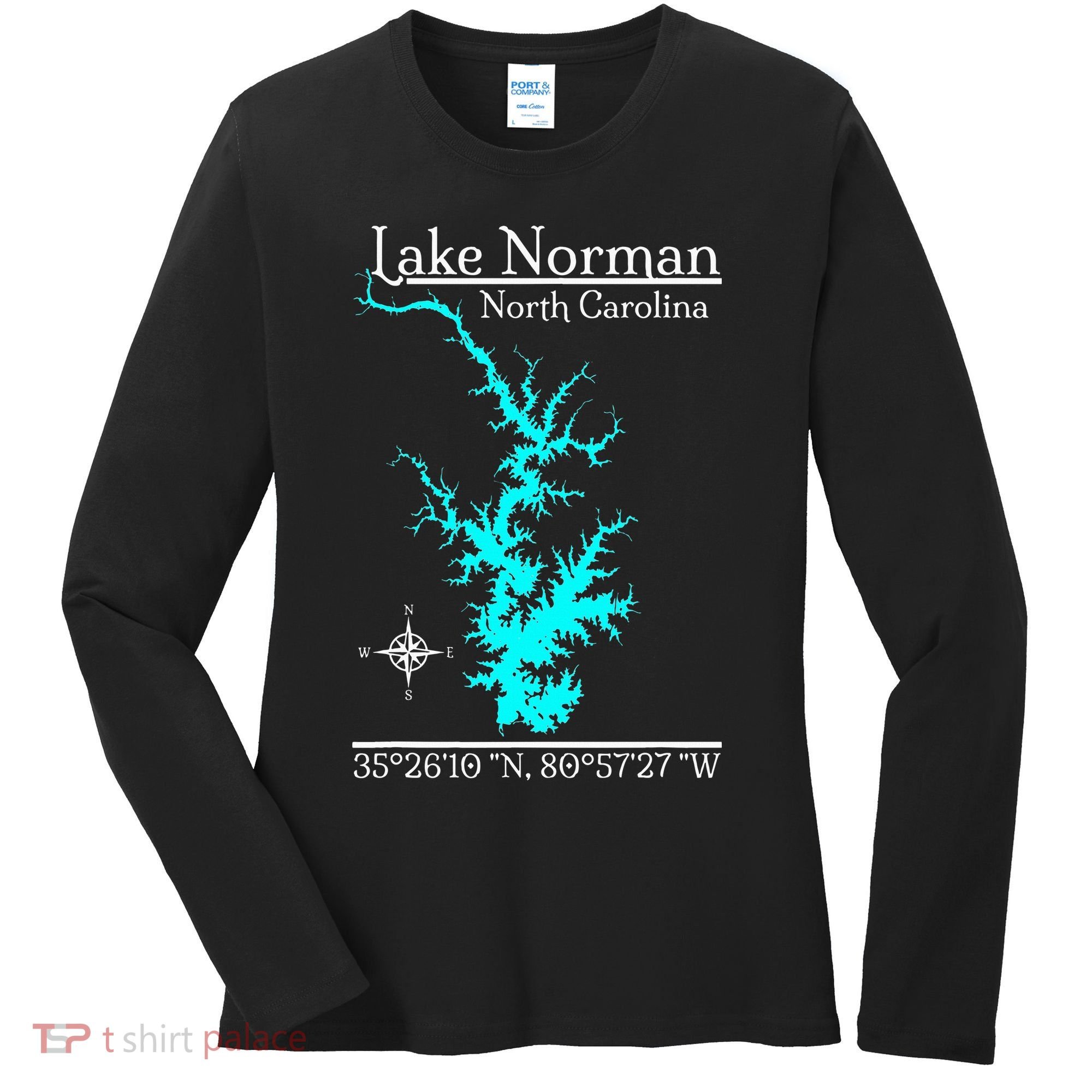 Lake Norman North Carolina Women's Long Sleeve Shirt