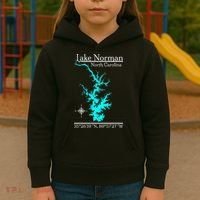 Lake Norman North Carolina Kids Hoodie thumb 3