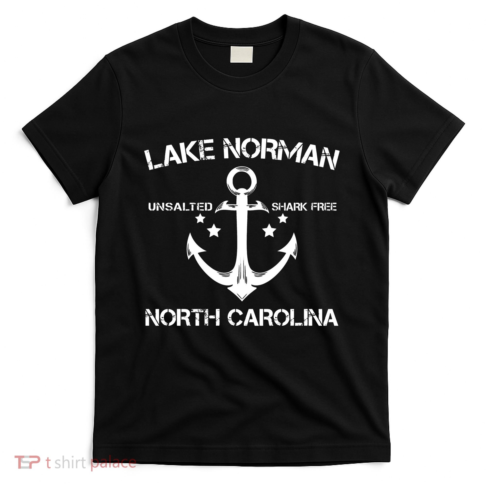 Lake Norman North Carolina Funny Fishing Camping Summer Gift T-Shirt