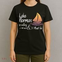 Lake Norman North Carolina Lake Is Calling T-Shirt thumb 4