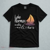 Lake Norman North Carolina Lake Is Calling T-Shirt thumb 5
