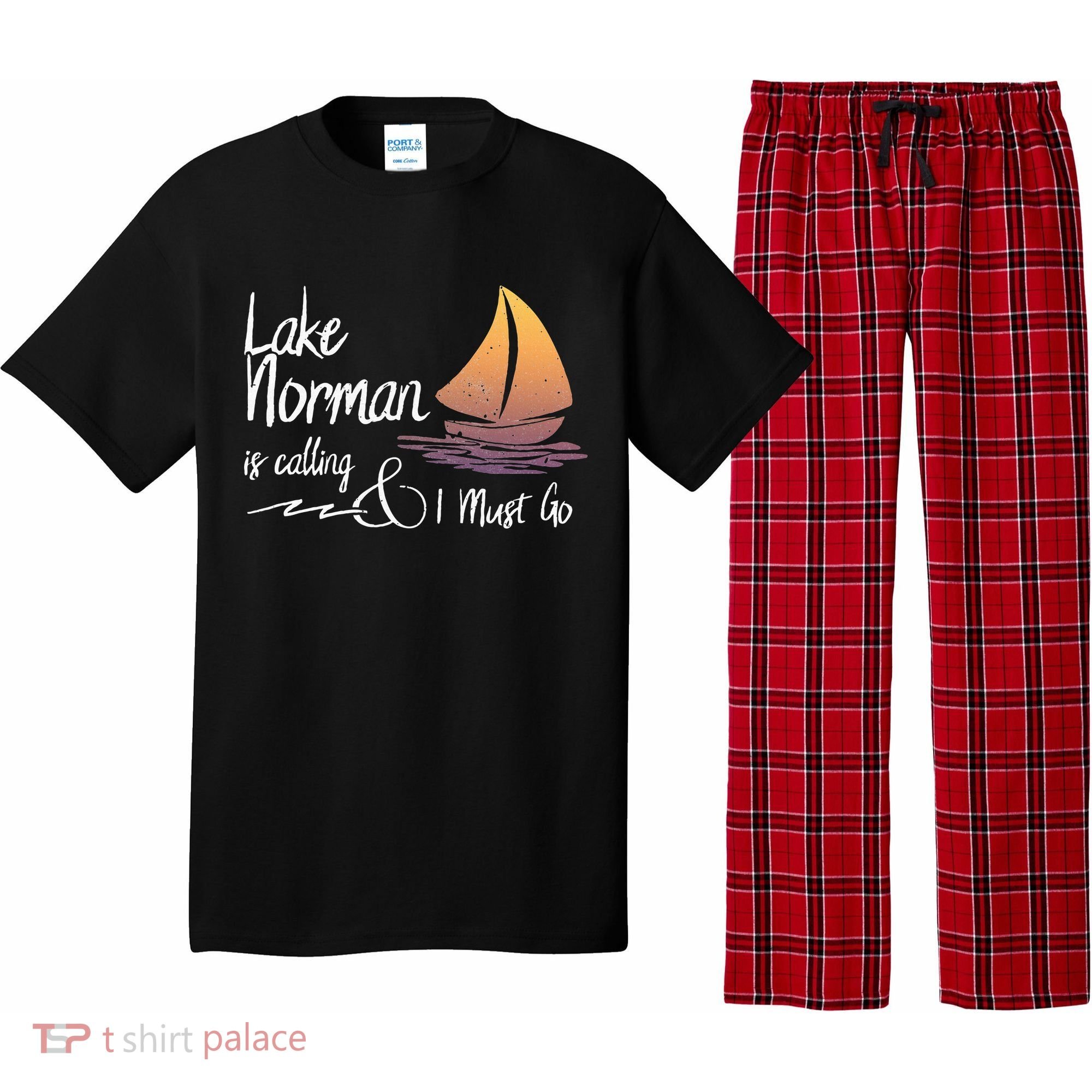 Lake Norman North Carolina Lake Is Calling Pajama Set