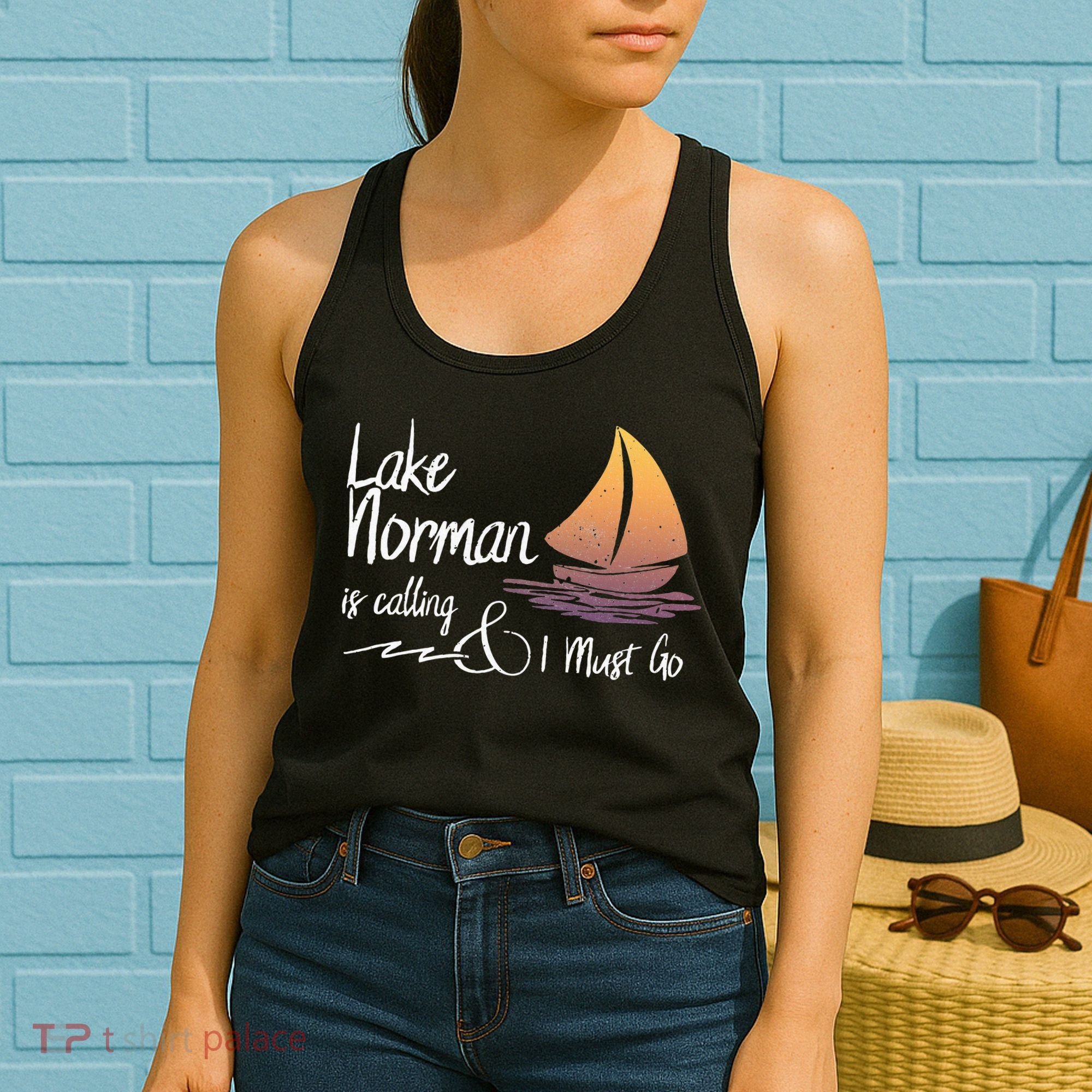 Lake Norman North Carolina Lake Is Calling Women's Tank Top