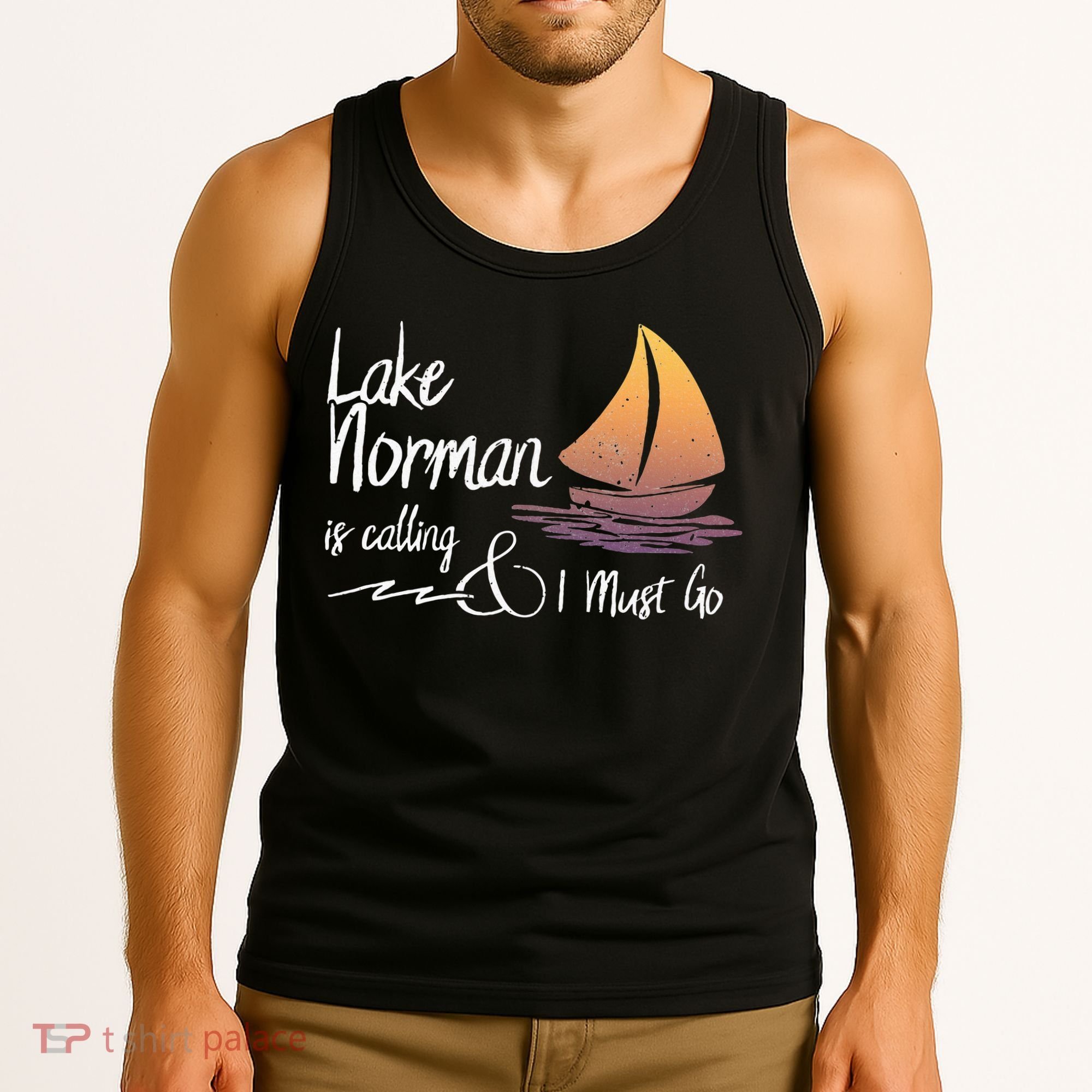 Lake Norman North Carolina Lake Is Calling Tank Top