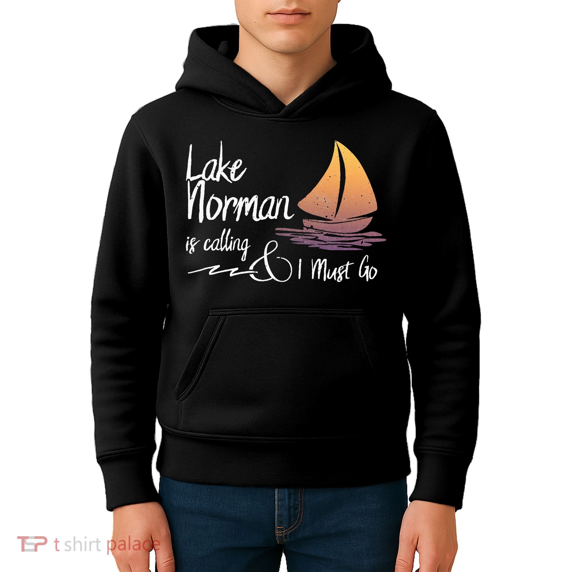 Lake Norman North Carolina Lake Is Calling Kids Hoodie