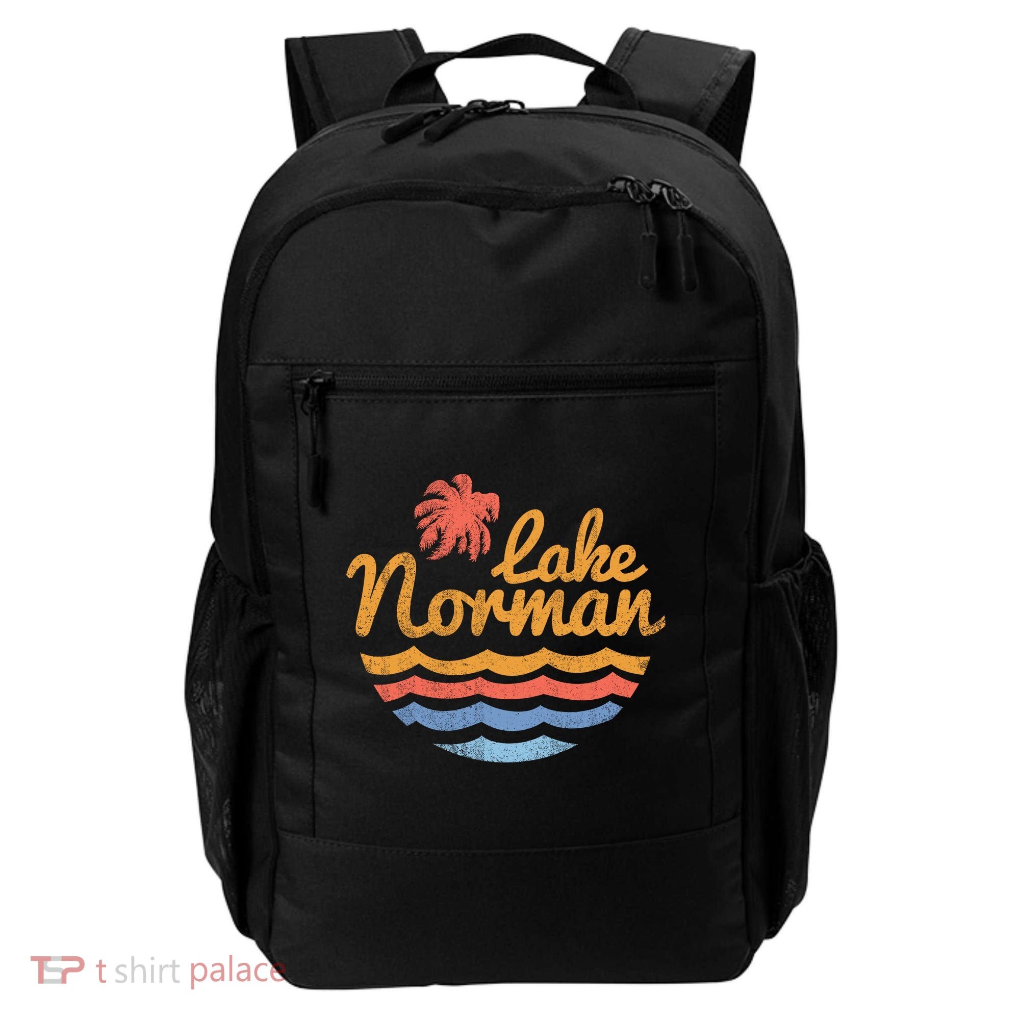Lake Norman Retro Logo Backpack